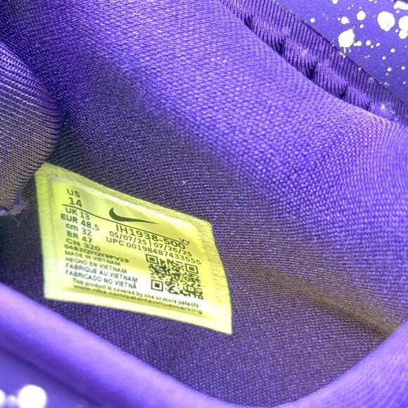 Nike Mens Giannis Freak 7 Snow Pack Purple Shoes Sz 14 New Sneaker IH1938-500 main image 12